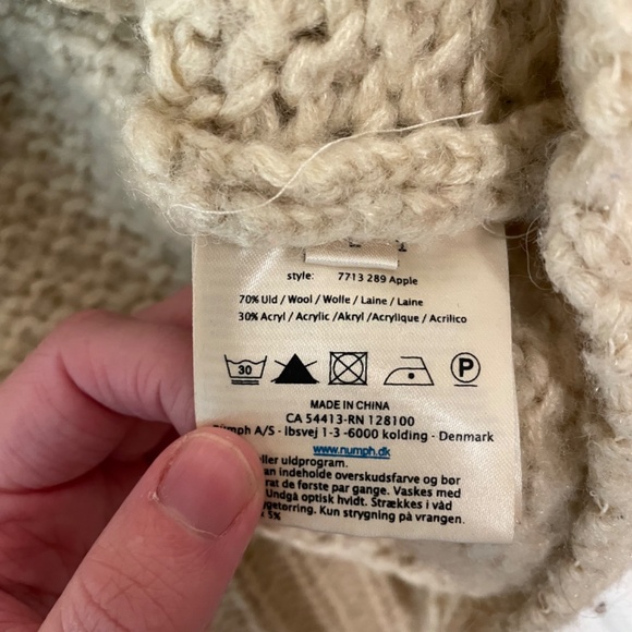 NÜMPH chunky knit sweater <3 - Picture 3 of 4